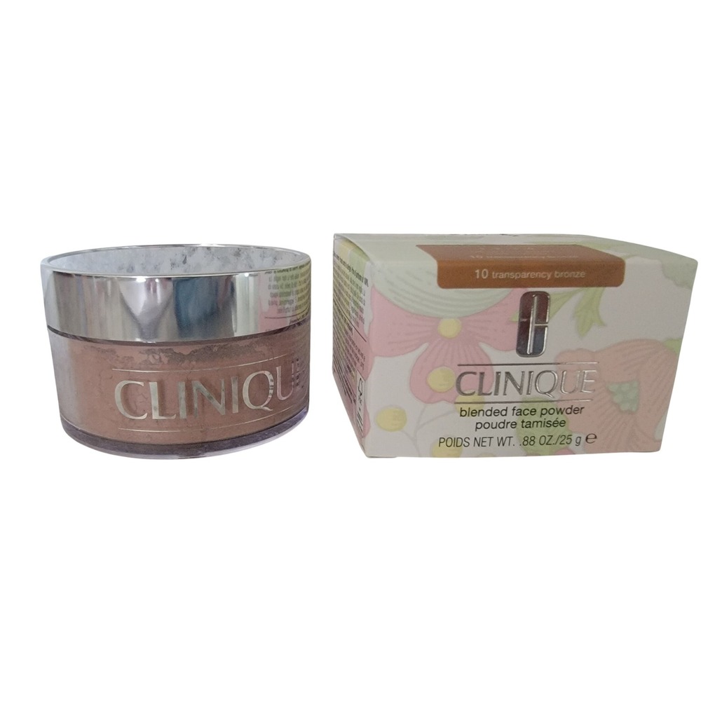 Clinique Blended Face Powder 10‎ Transparency Bronze .88 oz New in Box